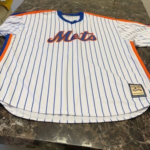 Mets Piazza Jersey. White and Red. Size 3XT
